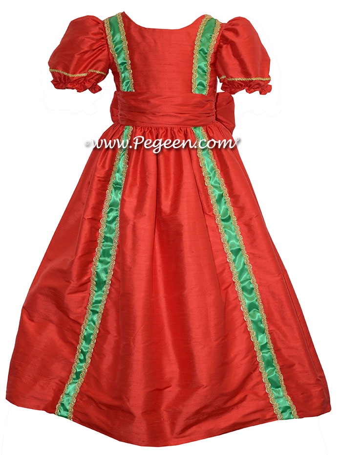 Nutcracker Party Dress Nutcracker Suite Clara Dress in Red Pegeen