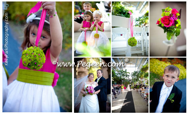 dresses for weddings for girls. The two little flower girls