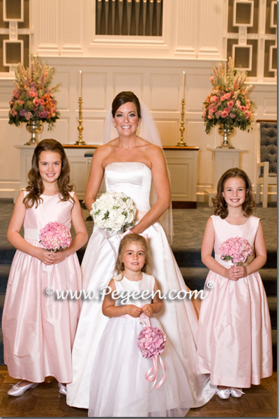 Wedding pictures of flower girls
