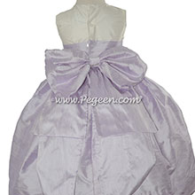Flower Girl Dress in Lavender with Cinderella Sash