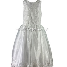 Plus Size Aloncon Lace Communion Dress