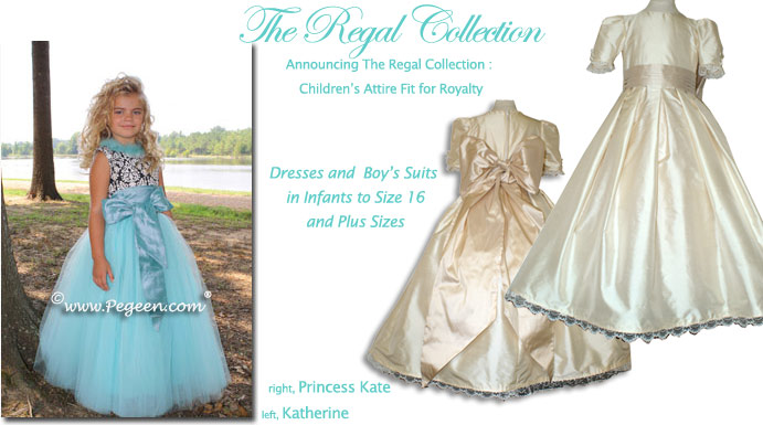 Princess Kate - flower girl dresses part of the Regal Collection by Pegeen