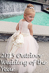 2015 Outdoor Wedding/Flower Girl Dress of the Year