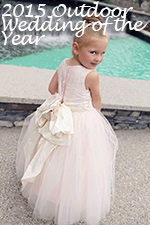2015 Outdoors Wedding & Flower Girl Dresses of the Year