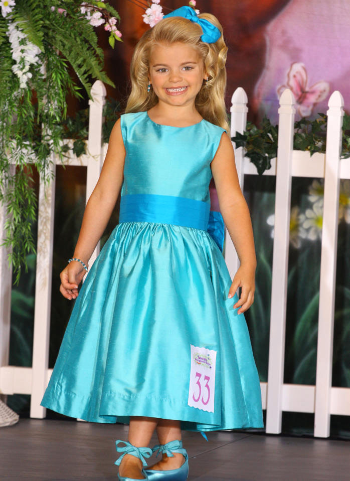 Tahiti Turquoise and Deep Sea (shades of tiffany blue and aqua) flower girl dresses 