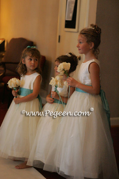 3 flower girls