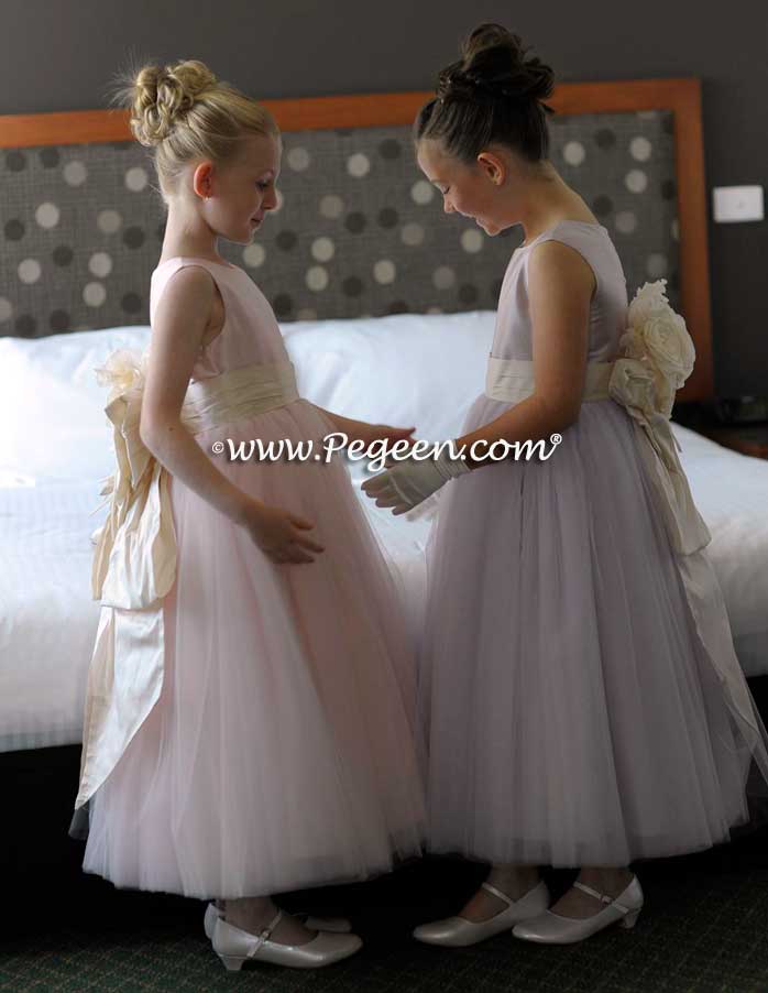 ballerina flower girl dress