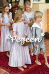 Flower Girl Dress in lilac with Gray boy's sailor suits