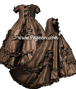 Queen Mary Tudor Flower Girl Dress from the Regal Collection by Pegeen Queen Mary Tudor Flower Girl Dress from the Regal Collection by Pegeen