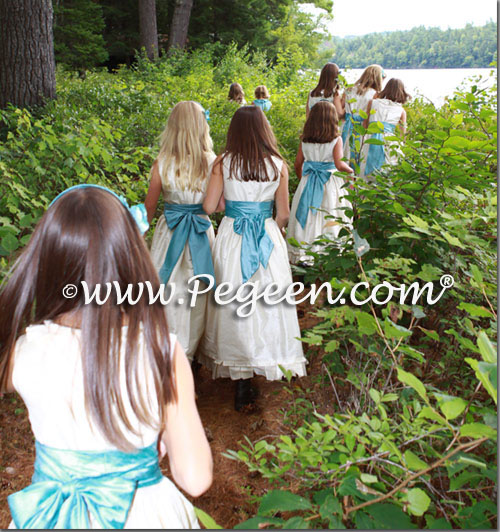 Walking through the woods... 22 flower girl dresses 