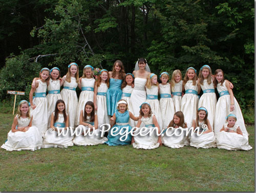 Matching Flower girl dresses