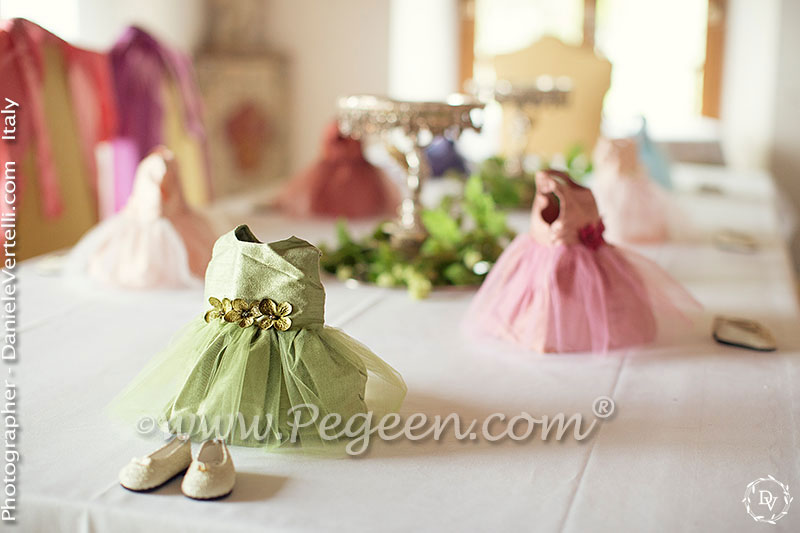 2016 Flower Girl Dress/Wedding of the Year in multiple shades of silk and tulle, Swarovski Crystal and Hydrangea flower petals 2016 Flower Girl Dress/Wedding of the Year in multiple shades of silk and tulle, Swarovski Crystal and Hydrangea flower petals