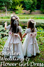 Flower Girl Dresses - Garden Wedding of the Year 2016