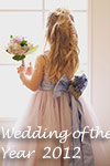 Flower Girl Dress of the Year 2012 in lavender and periwinkle